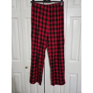 Unknown brand large women's red and black pajama pants